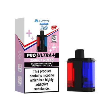 Hayati Pro Ultra Plus Pods Blueberry Cotton K - Raspberry Cotton K