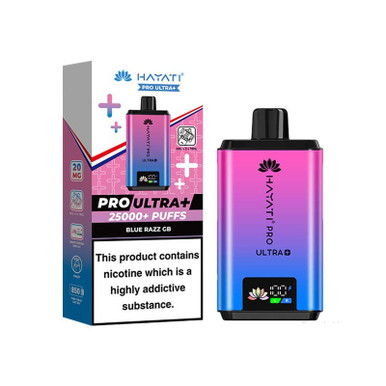 Hayati Pro Ultra Plus 25000 Pod Kit Blue Razz GB
