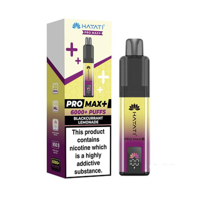 Hayati Pro Max Plus 6000 Pod Kit Blackcurrant Lemonade